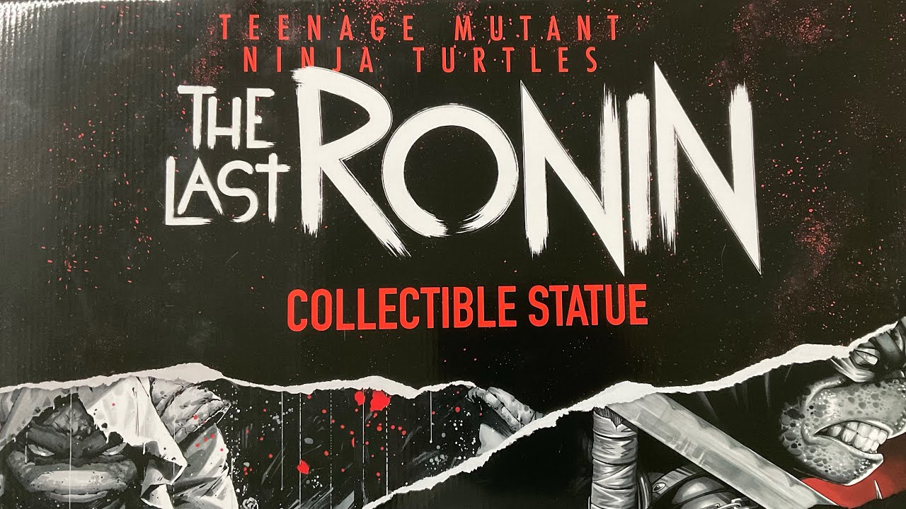 TMNT The Last Ronin 1:4 Supreme Statue by PCS - Unboxing and Review