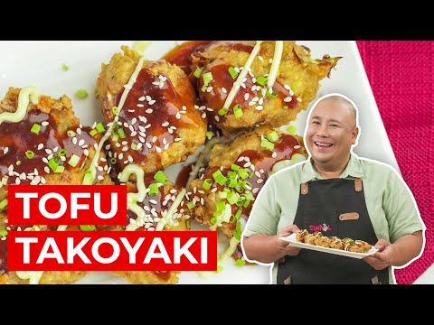Healthy Tofu Takoyaki | SIMPOL | CHEF TATUNG