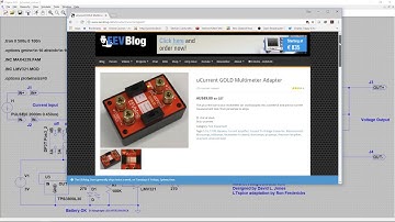 uCurrent Gold Precision Current Adapter LTspice Simulation