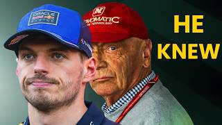 Niki Lauda Warned Us About Max Verstappen But Nobody Listened
