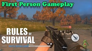 Rules Of Survival - First Person View Mode Gameplay Update