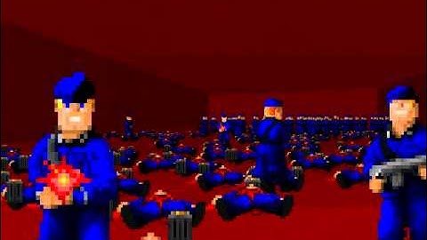 Doom Monster Room: Wolfenstein SS