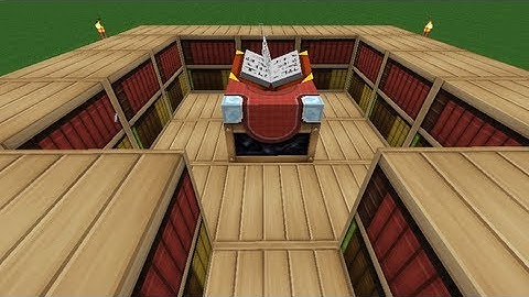 minecraft redstone tutorial: nice enchanting station