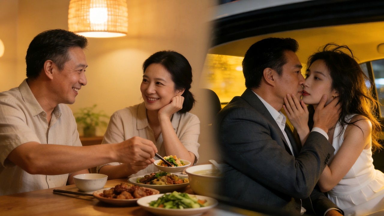 丈夫剛和第三者親密完，轉頭就去找妻子裝成好男人，實在太可惡！