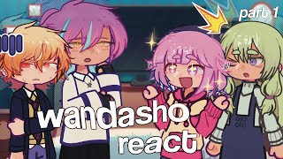 Wonderland x Showtime react to each other!! - part 1 : WxS, Rui, Nene (THE AUDIO IS OFF BEAT SORRY💔)