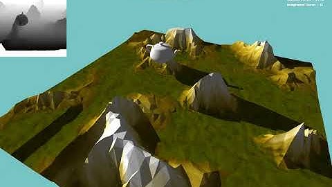 DirectX 9.0 : Depth Buffer Shadow