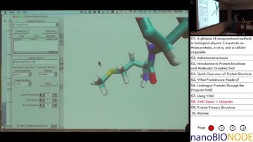 Biophysics 401 Lecture 10: A Glimpse of Computational Methods in Biological Physics