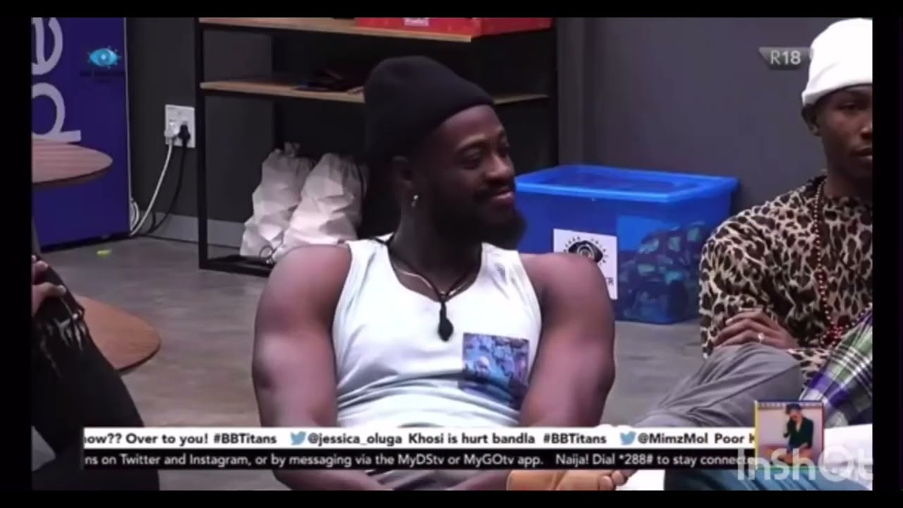 BBTitan Khosi kissed miracle in front of yemi 😳😲😲😲..yemi couldn't hide his jealousy