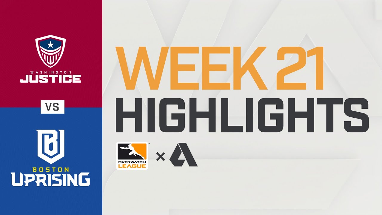 Akshon Highlights | Washington Justice vs Boston Uprising | Week 21 | NA Day 2