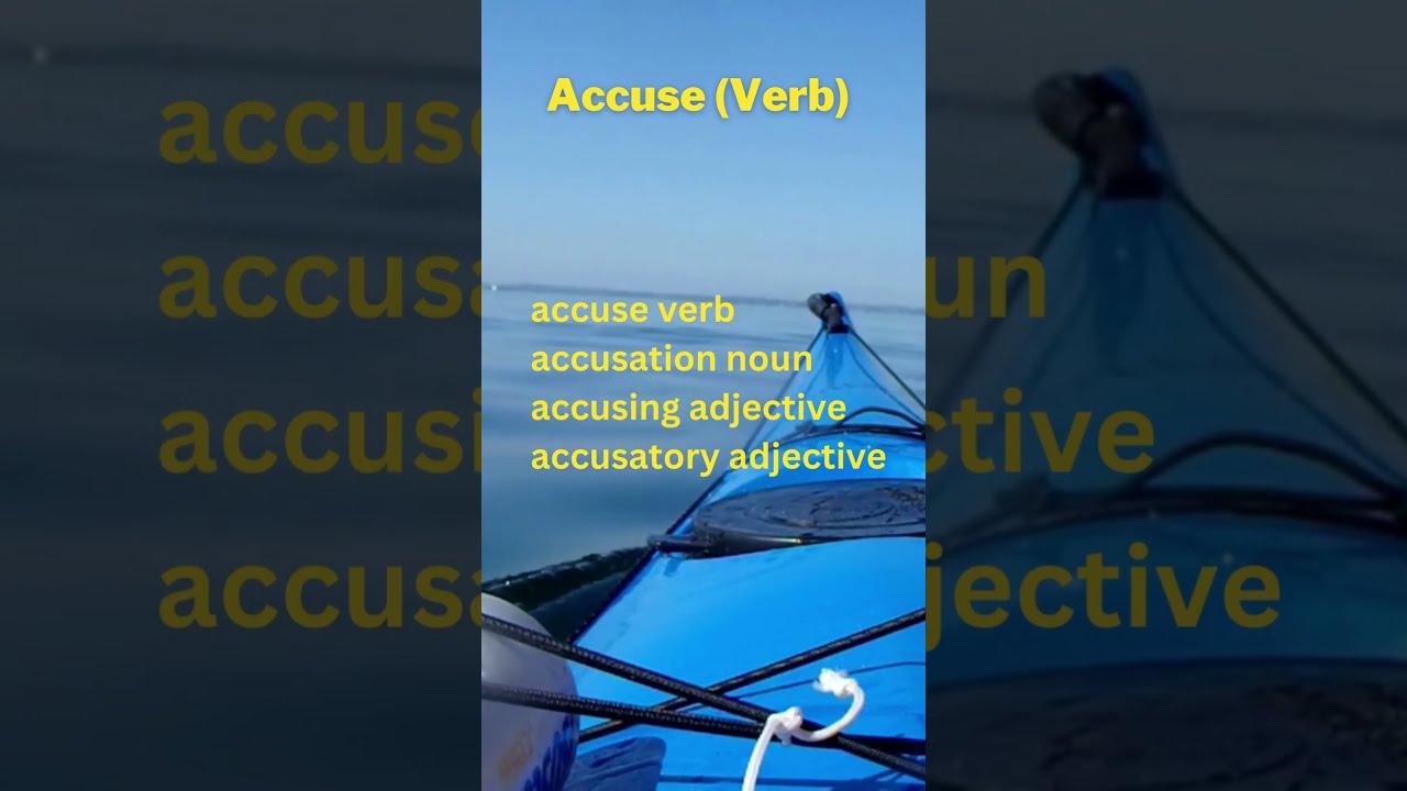 Accuse verb Meaning In English YouTube Accuse verb Meaning In English YouTube