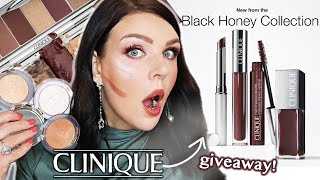 Clinique Black Honey Collection 🌙✨ Try-On, Swatches & Review of New Luxury Makeup! 💄🌟
