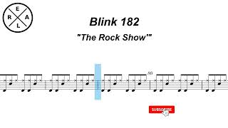 Download Lagu The Rock Show  - Blink 182 Drumscore MP3