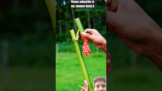 DIY Bamboo Creations with clourballoone slingshots #Bamboo #Diy #Bamboo #Bambooart#youtubeshort