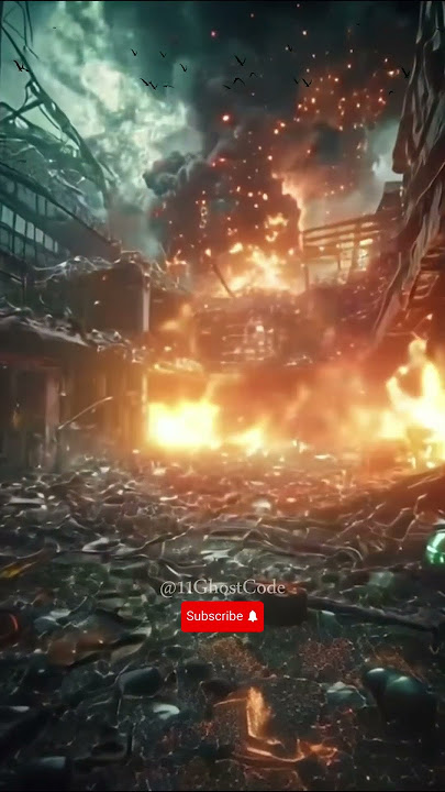 Apocalyptic after the Lab Explosion… Something Escaped 👁️  #ytshorts #vibes