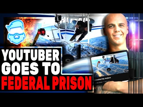 Moron Youtuber CELEBRATES Going To PRISON Crashing His Plane For Clicks & Sponsors! Learned NOTHING!