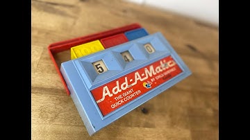 Add-A-Matic adding machine