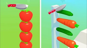 Slice It All! Very Satisfying and Relaxing ASMR Slicing Gameplay Video