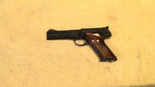 Colt Woodsman Match Target 4 1/2 Inch - YouTube