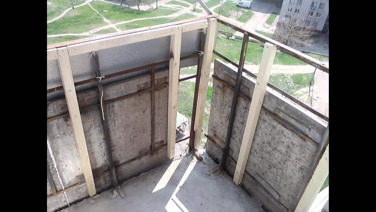 Как обшить балкон - youtube.