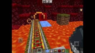 Nether roller coaster