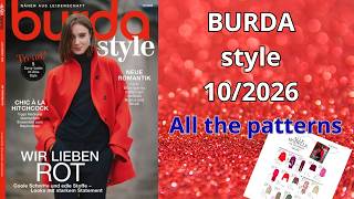 #Burda 10/2026 full review NEW Burda Style sewing magazine flip-through #burdastyle