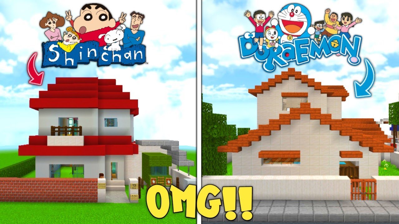 I Visited Famous Cartoon's House in Minecraft!