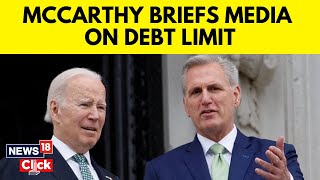 McCarthy Briefs Media on U.S. Debt Crisis After Meeting President Joe Biden | US News | News18