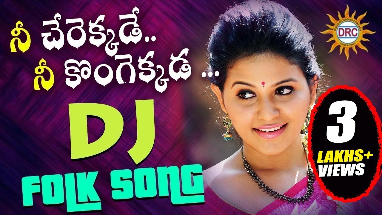 Nee Seerekkade  Nee Kongekkada Dj Folk Song  Folk Special Dj Song  Disco Recording Company