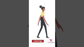 Tall Girl Animation