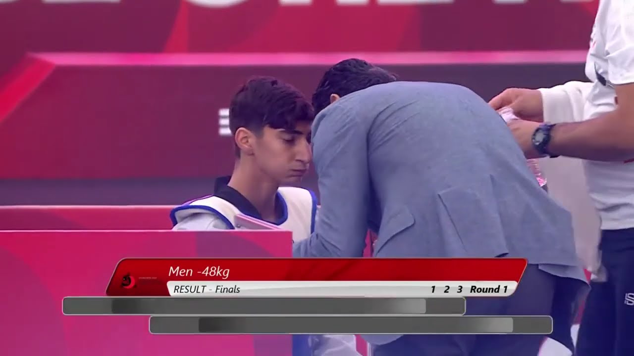 333, финал, мужчины, 48 кг ИРИ РАЗМИАН Мехди ESP AGENJO TRIGOS Jairo