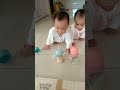 FUNNY BABY, COMPETE TO GET MILK  # baby, #laugh, #happy, shorts