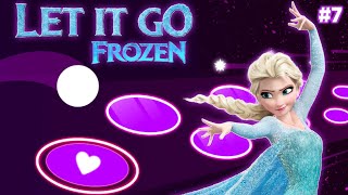 Let It Go - FROZEN Sing-along Idina Menzel "Rush Tiles Magic Hop" BeastSentry screenshot 1
