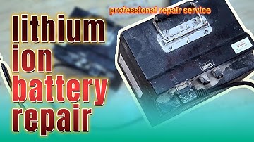 how to lithium ion battery repair in electric scooters |consult professional repair service |48v26ah