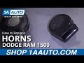 How to Replace Horns 1994-2002 Dodge Ram 1500