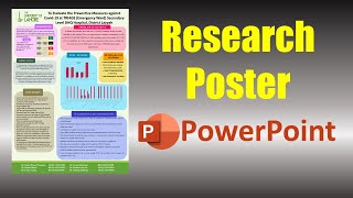 How To Create Academic Poster in PowerPoint || Research Poster in PowerPoint || Tutorial screenshot 3