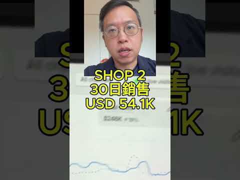 MC 直播實時展示旗下網店嘅 Shopify 後台數據 —— 單日銷售 $12,300 美金、另一間 $2,140 美金，過去三十日最高一間做到 $246,000美金生意 #dropshipping