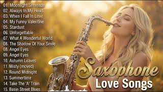 Romantic Saxophone Music 🌅 Best Instrumental Love Songs for Relaxation & Romance