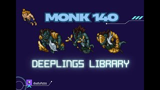 Monk 140+ Hunt Solo Deeplings Library 1.5kk/h Raw + 80k Profit - Tibia Hunt 15.00