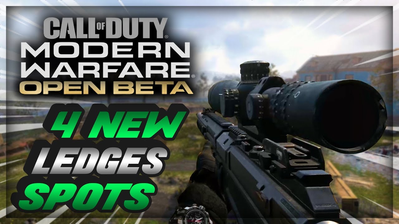 (MW BETA Multijoueur Glitches) 4 *NEW* Easy Spots And Ledges - All Maps After Patch 1.01