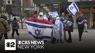 Rally held in NYC after death of top Hamas leader Yahya Sinwar