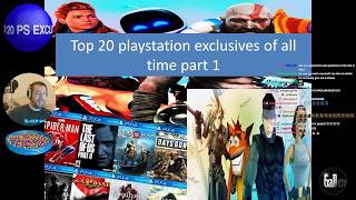 Top 20 PlayStation Exclusives of All Time
