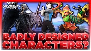 Badly Designed Characters in Super Smash Bros. Ultimate