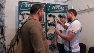 Інструменти Total на виставці INTERTOOL KYIV 2018