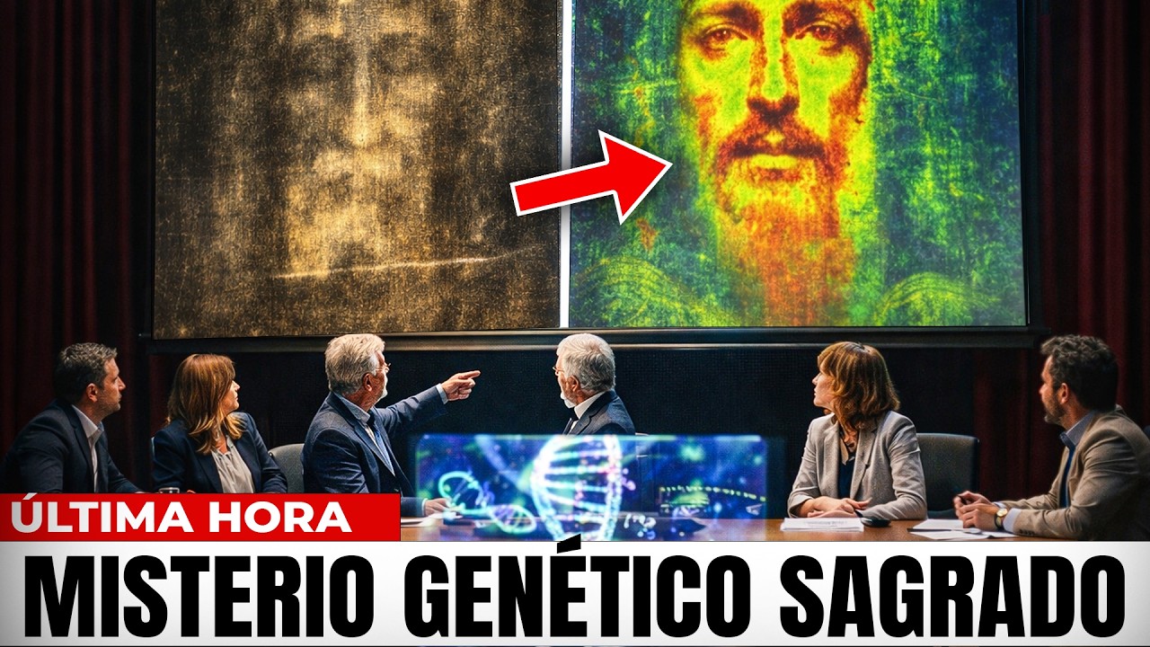 Los científicos no pueden explicar el NUEVO ADN hallado en la Sábana Santa de Turín… y no es humano.