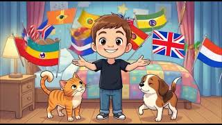 Can ile Dünya Ülkelerinin Bayraklarını öğreniyoruz Çocuklar İçin Eğlenceli Öğrenme