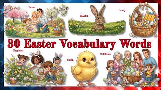 30 Easter Vocabulary Words Learn English with Simple Sentences