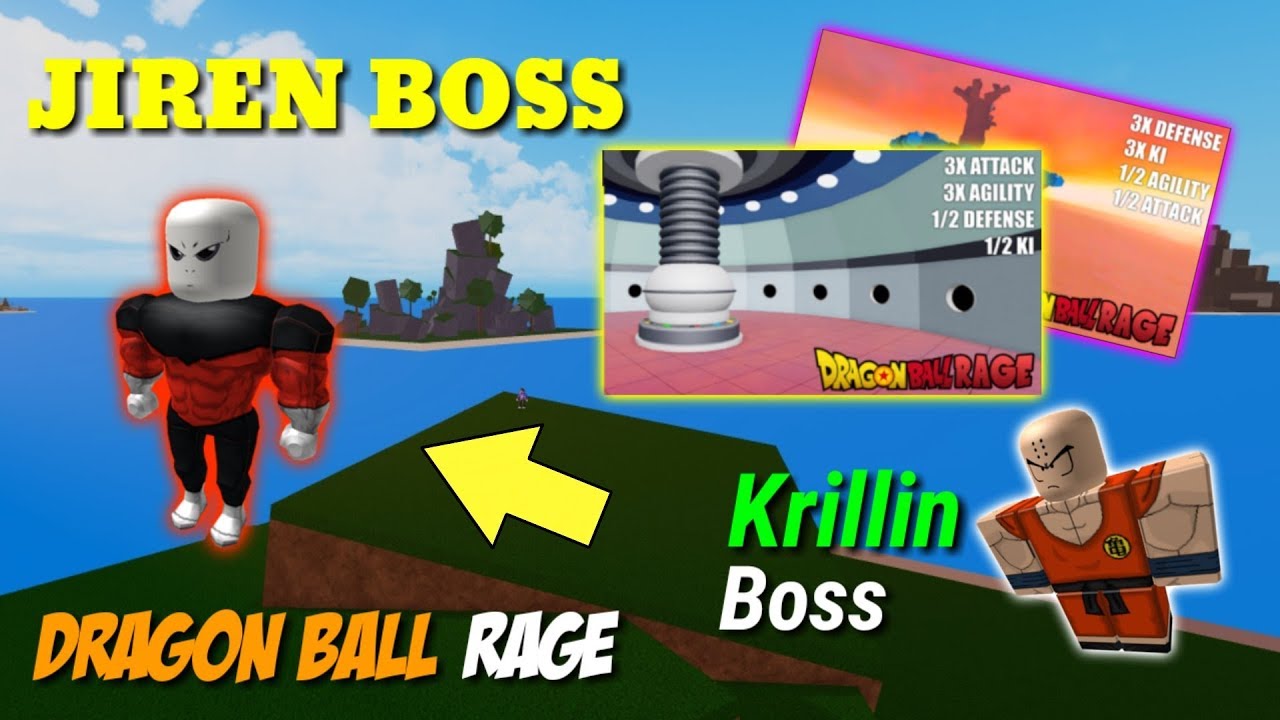 Jiren Y Krillin Boss Dragon Ball Rage Muy Pronto - hack para dragon ball rage v roblox youtube