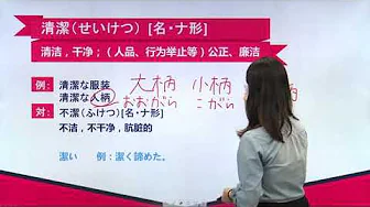 N2日语单词讲解 第十单元 第48讲 单词解释(3)