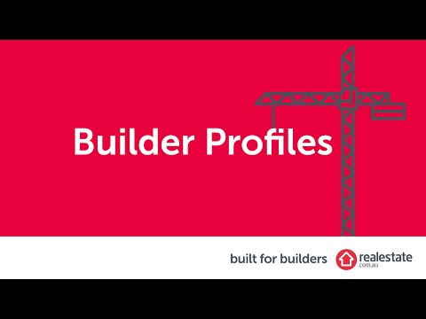 Builder Profiles - Built for Builders