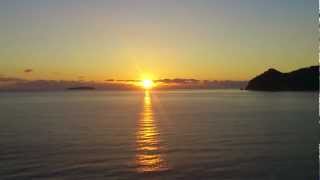 20121225初島の日の出